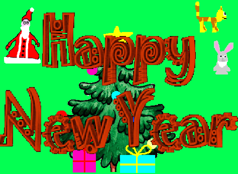 Проект у середовищі Scratch "Happy New Year"